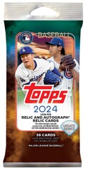 2024 Topps Update Series MLB Baseball FAT PACK